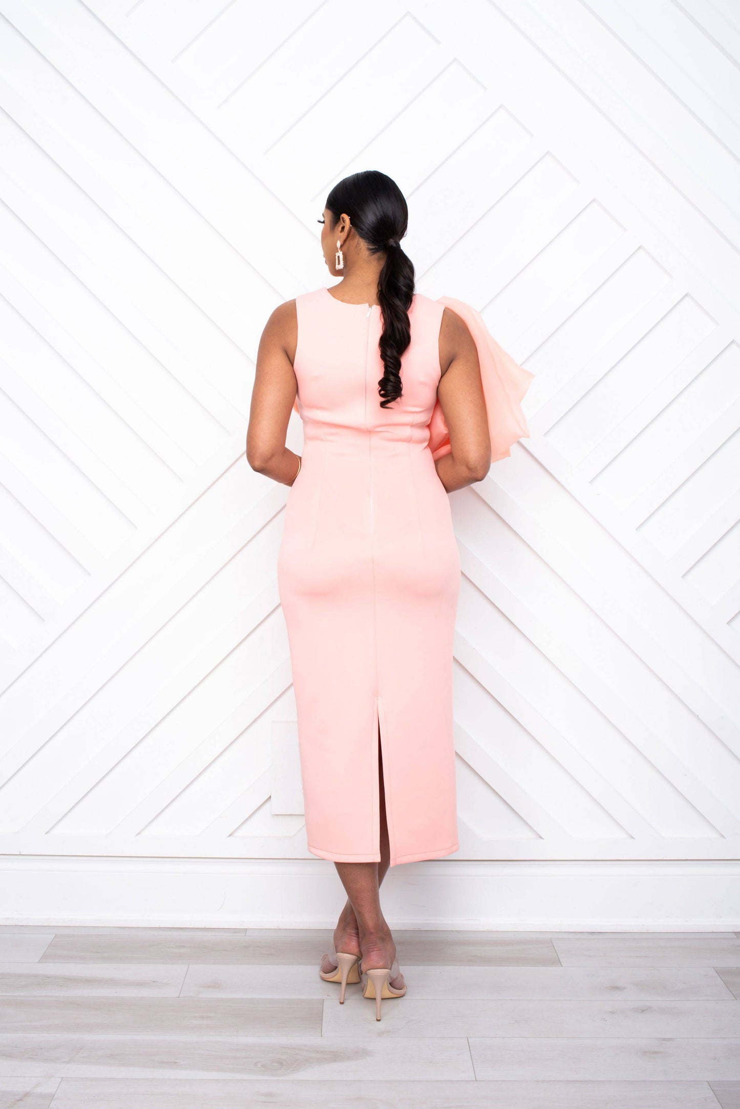 Amicah Neoprene Dress back