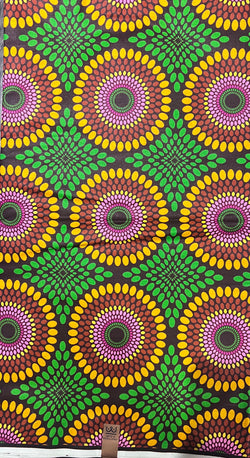 100% Cotton African Print Fabric - Vibrancy