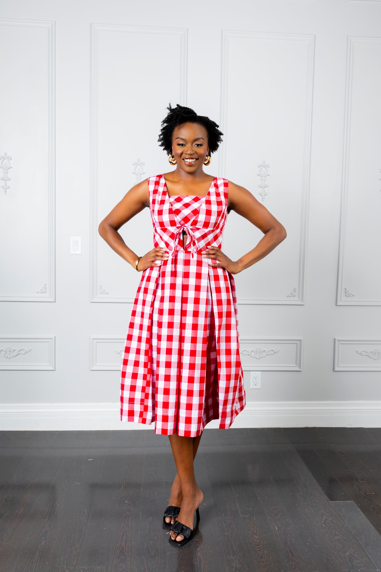 Celia Dress - Red
