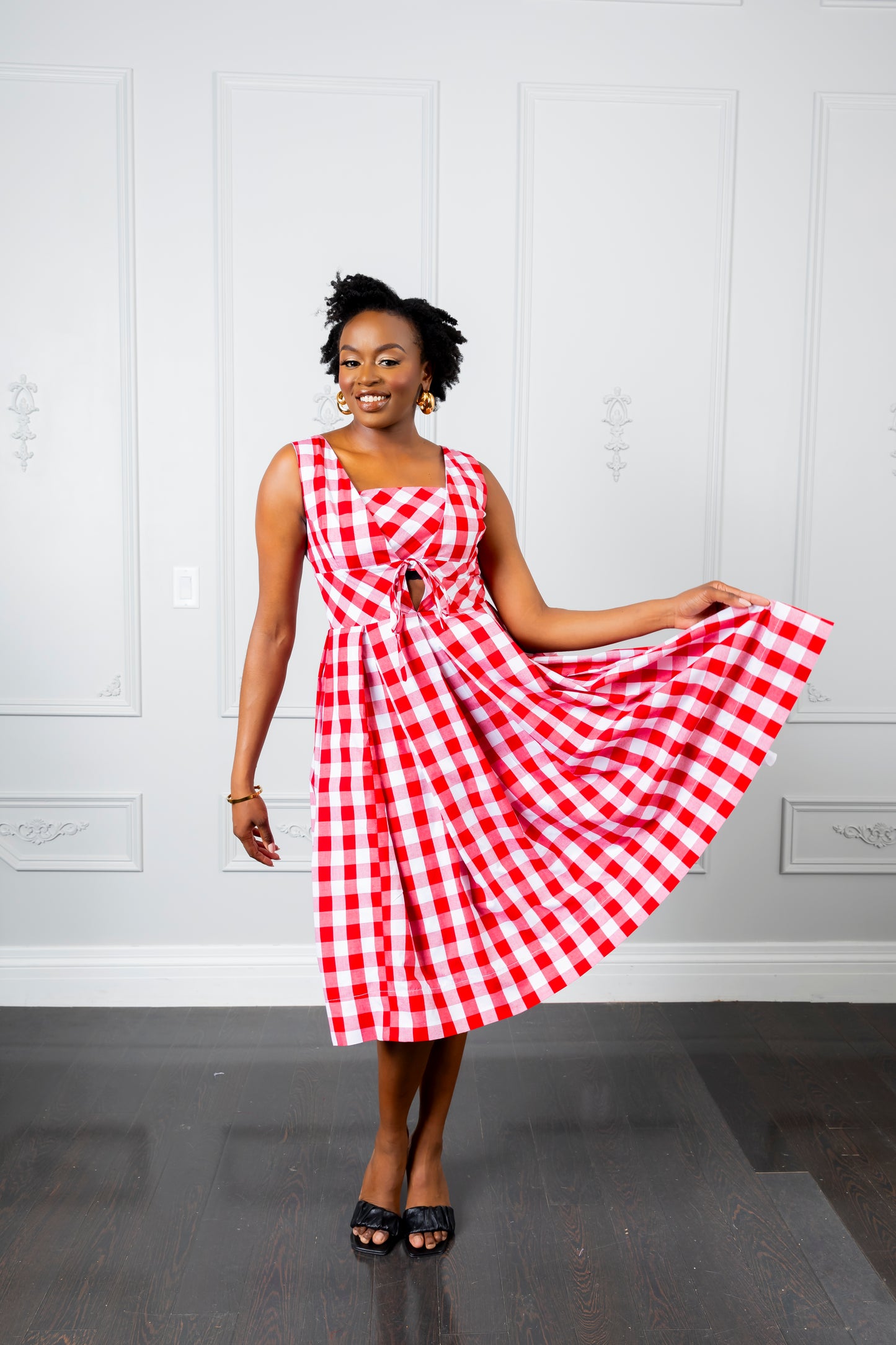 Celia Dress - Red
