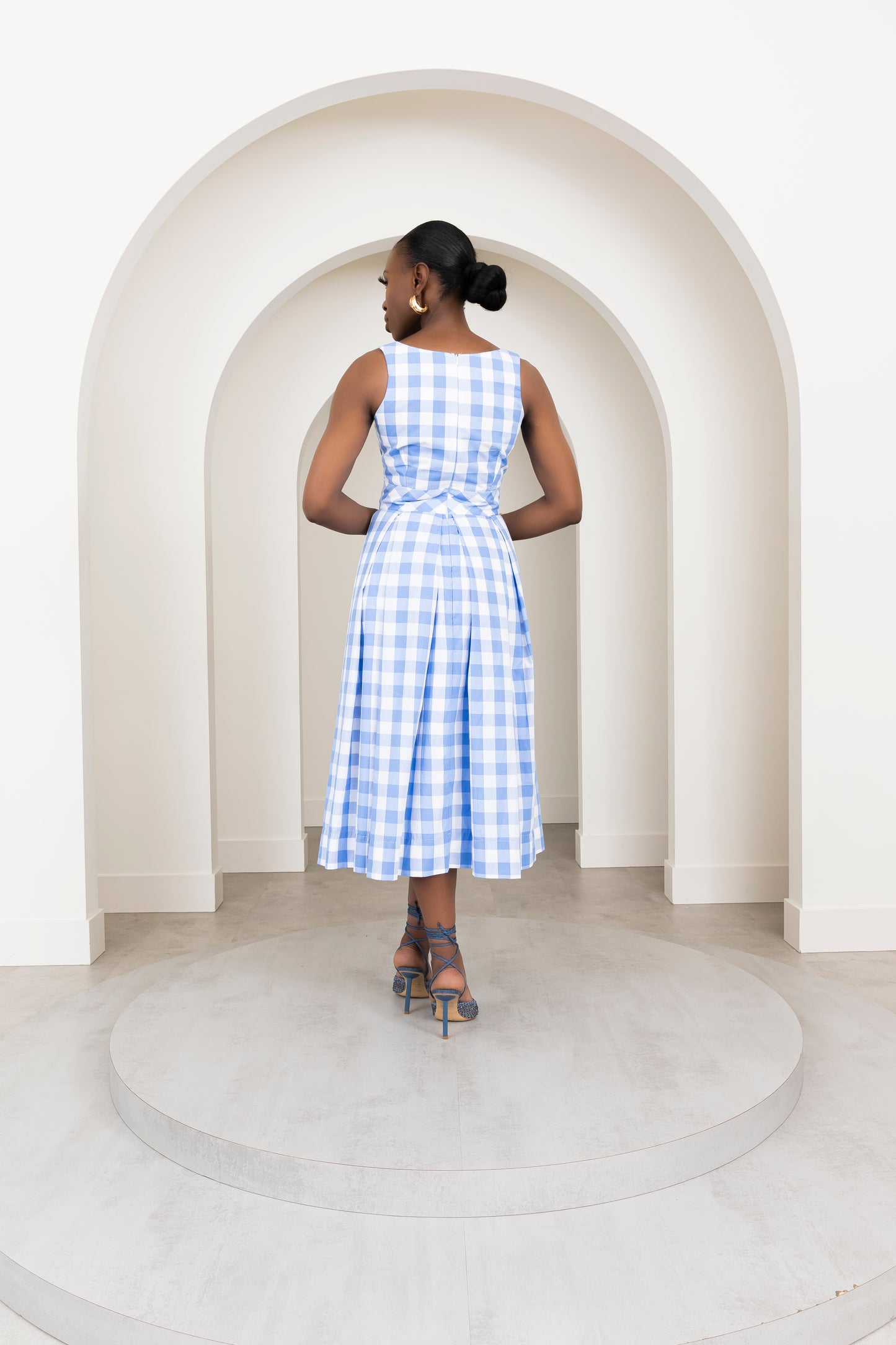 Celia Dress - Blue