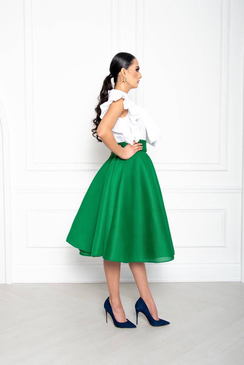 Ophelia Skirt  - Green side - [shop-name]