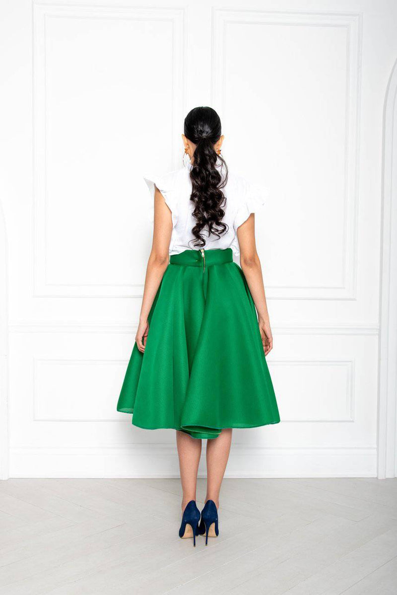 Ophelia Skirt  - Green back - [shop-name]