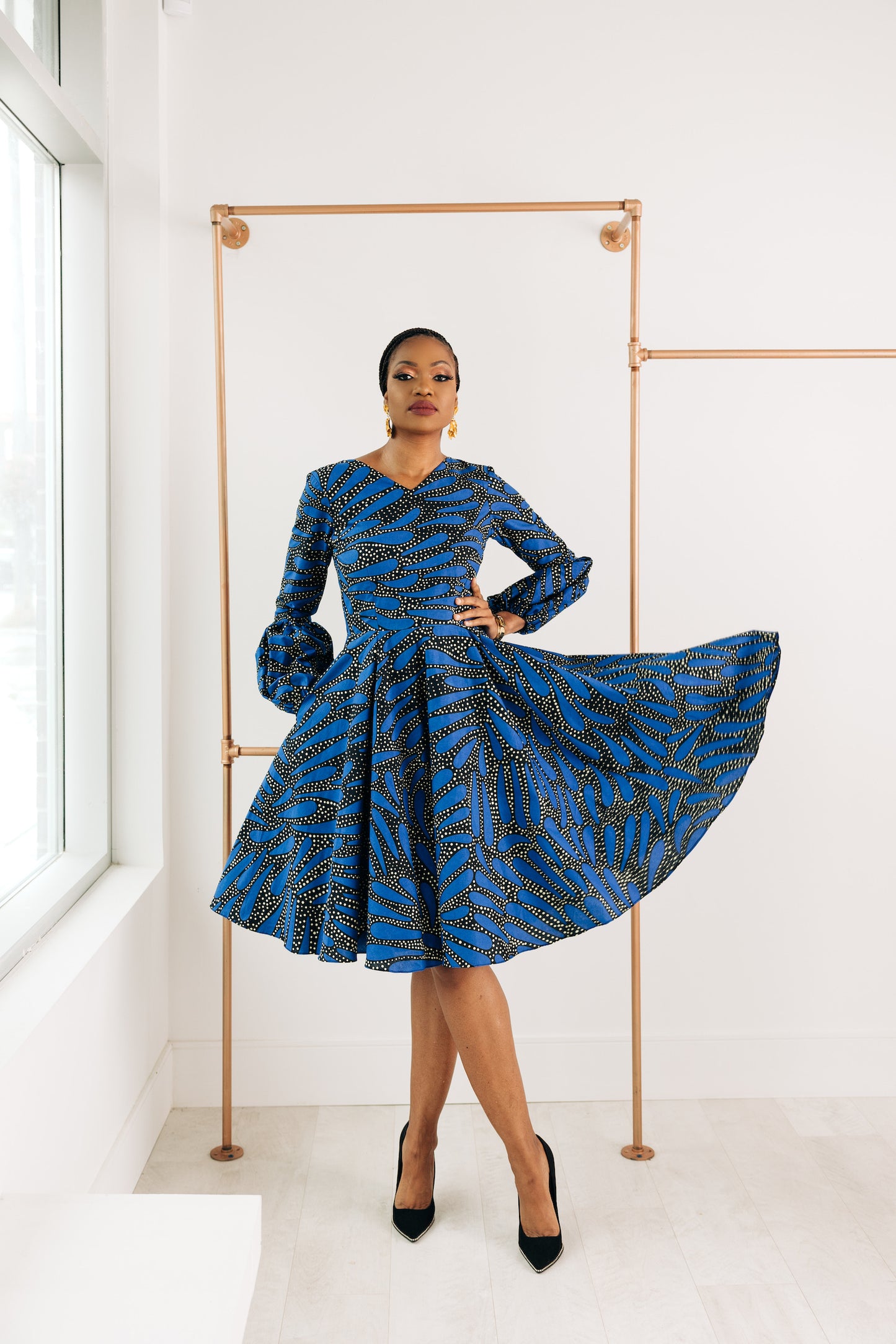 Bisilla Dress - Blue