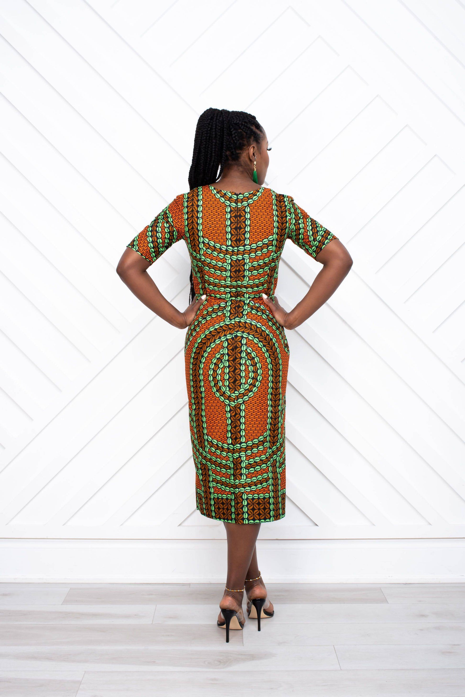 Brown Chiara Dress back